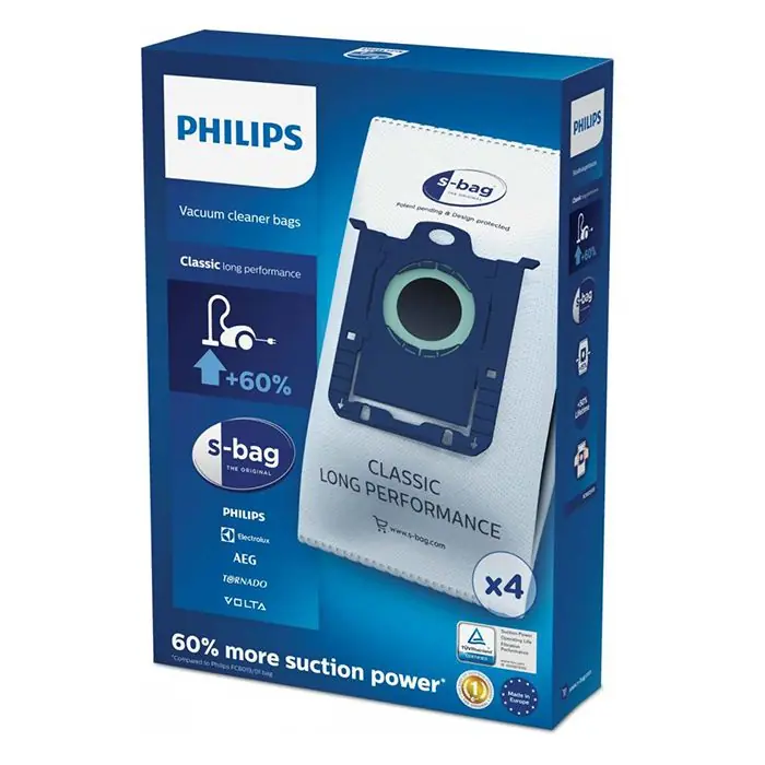 Sacs Pour Aspirateur Philips X4 Fc802103