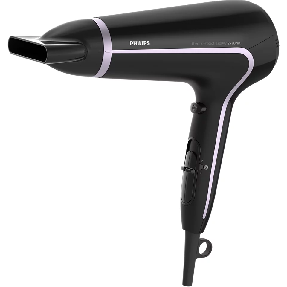 Seche Cheveux Philips Noir  Rose 2200 W Bhd170/40