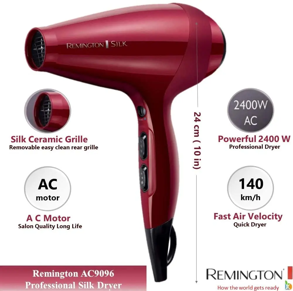 Sèche Cheveux Remington Silk Dryer   Ac9096