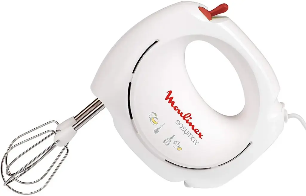 Batteur Moulinex Easy Max Blanc rouge Abm11A30