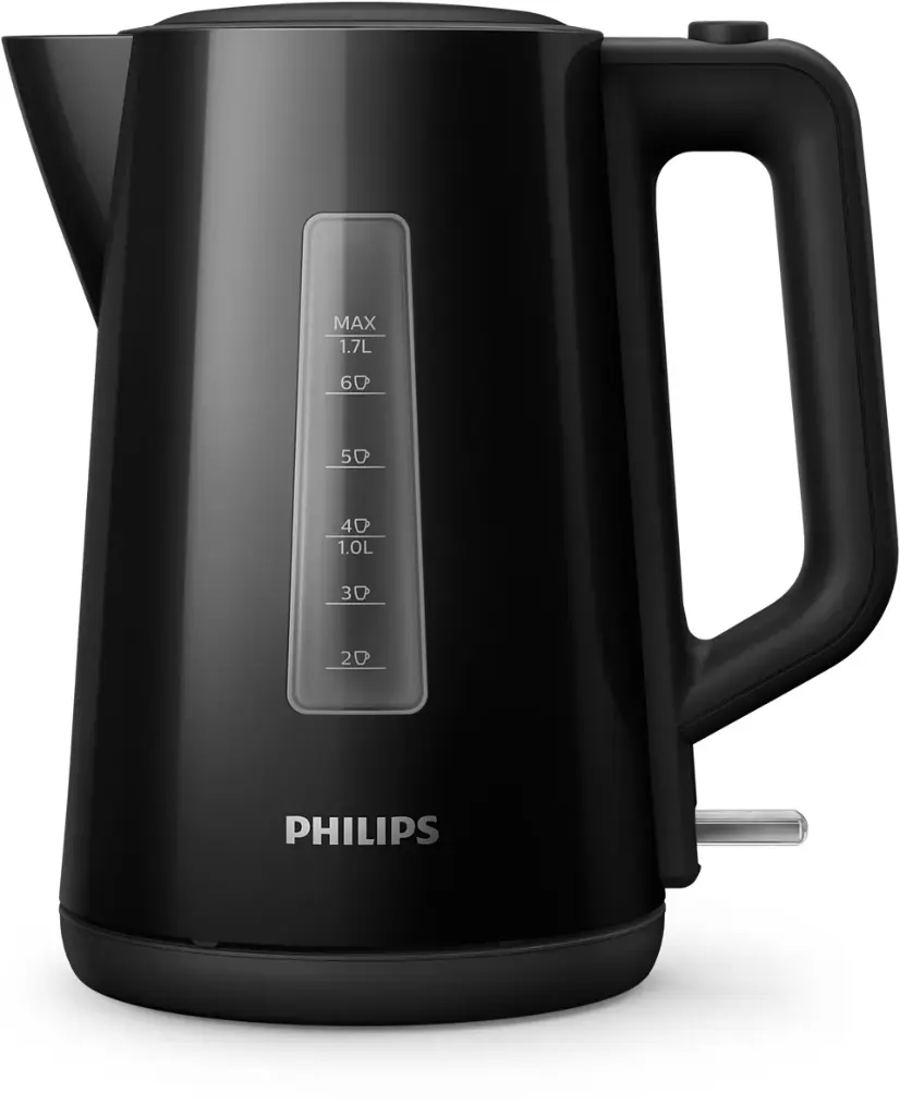 Bouilloire Électrique Philips Noire 1,7 Litre HD9318/20