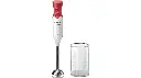 Bras Mixeur Bosch 450W Avec Boll  Pied  Inox Blanc Rouge   Msm64110