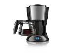 Cafetière Philips Anti Goutte 1,2L Métal Noir   Hd745923