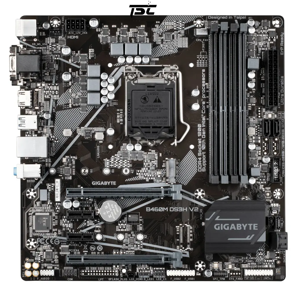 Carte Mere Gigabyte B460M Ds3H V2 Lga 1200