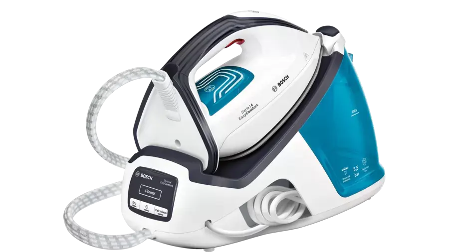 Centrale A Vapeur Bosch Serie 4  1.4 L  2400W  Blanc Blue   Tds4050