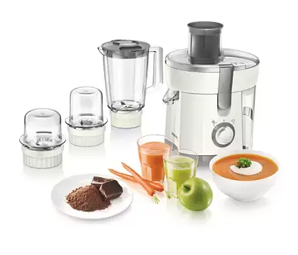 Centrifugeuse Philips Avec Blender  2 Moulin Hachoir  Hr1847/05