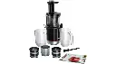 Extracteur Bosch 1Lt 150W 3Filteres Extraction Lente 55Tmin  Noir inox Mesm731M