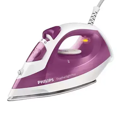 Fer A Repasser Philips Avec Semelle Antiadhésive 1400W   Gc142630