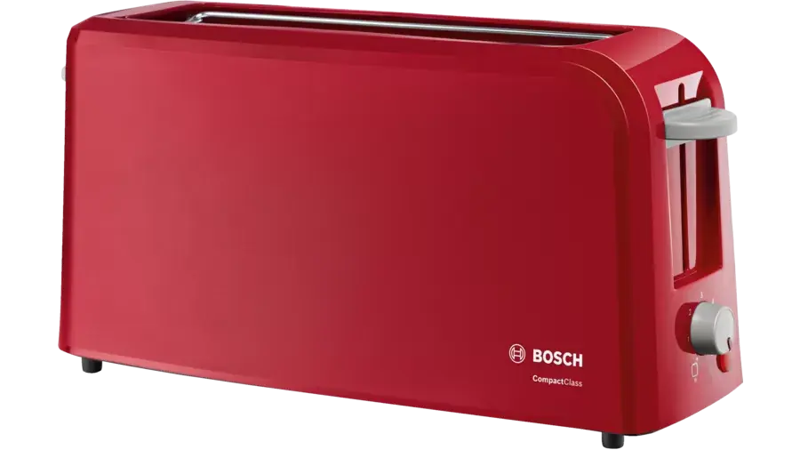 Grille Pain Bosch GM 1U Centrage 980W  Rouge   Tat3A004