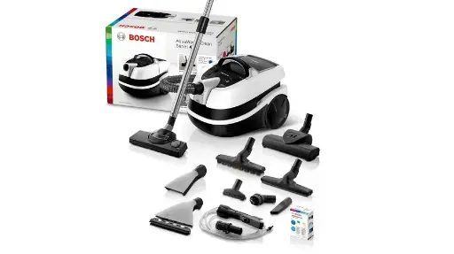 [P113] Aspirateur Bosch Aquawash & Clean Noir Blanc Avec Boll Xl 5L 2100W Bwd421Pro