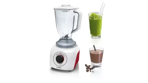 [P143] Blender Bosch 2.4L 500W Blanc rouge Mmb21P0R