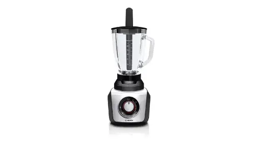 [P146] Blender Bosch En Verre Silentmixx 2.3L  800W 3Programmes Noir   Mmb65G5M