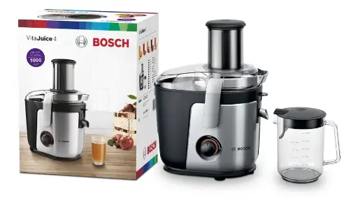 [P219] Centrifugeuse Bosch 3Lt1000W Xxl 84Mm  Silver noir Mes4000