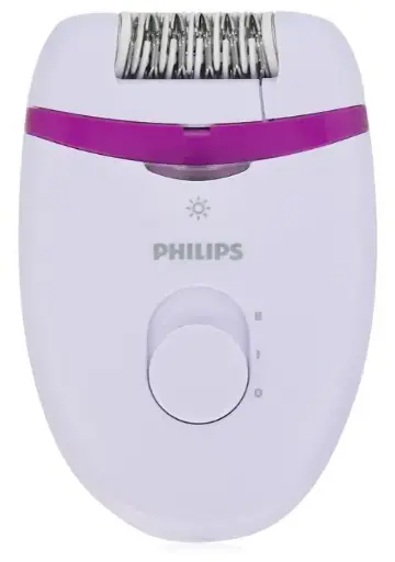 [P265] Épilateur Philips Compact Sur Secteur Lumière Intégrée Satinelle Essential 4 Acc Bre27500