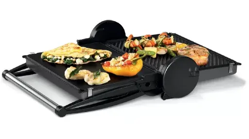 [P288] Grille A Viande Bosch 2000W Avec 3Positions De Grill Grise   TCG4215