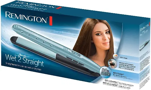 [P332] Lisseur Remington Sur Cheveux Mouillés Ou Secs 230°   S7300