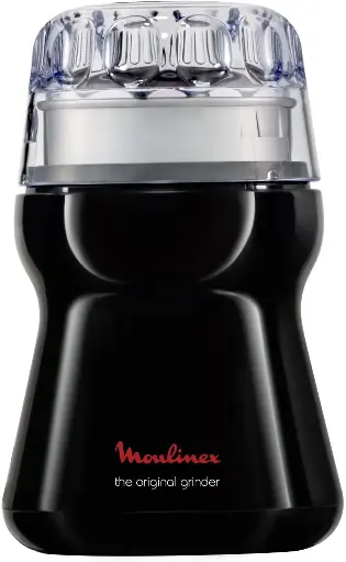 [P344] Moulin À Café Moulinex Électrique Dehli Café Épices 180W Noir Ar110830