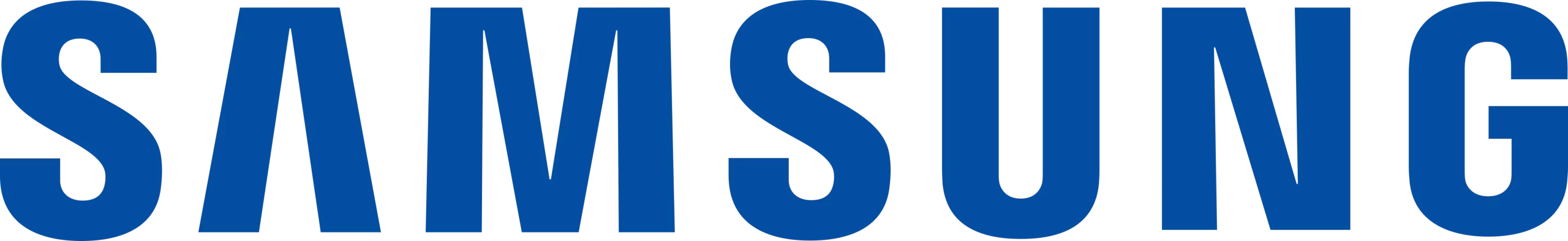 logo samsung bleu
