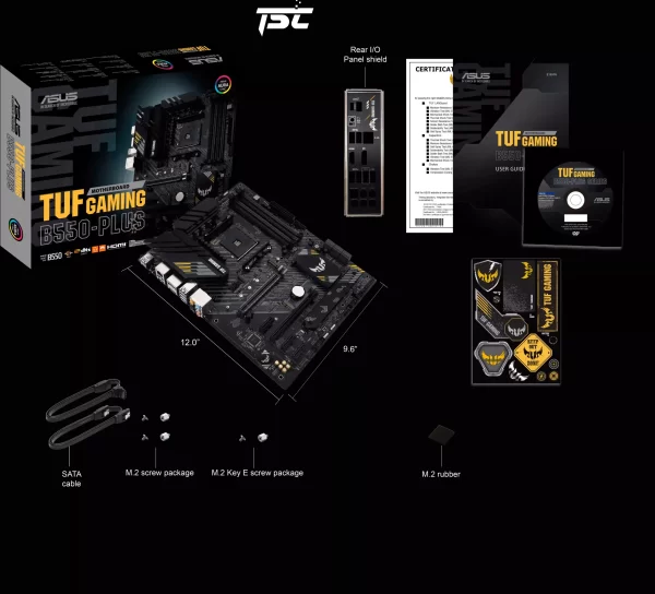 CARTE MERE ASUS TUF GAMING B550 PLUS TRADE SOOLUTIONS COMPANY 1