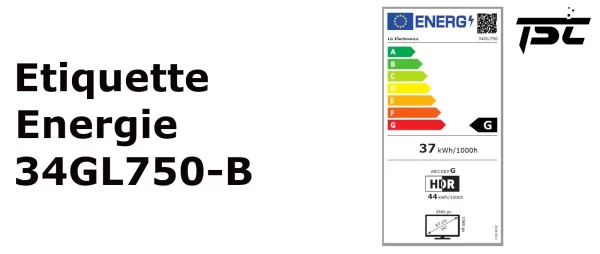 ECRAN MONITEUR LG 34 LED 34GL750 TRADE SOLUTIONS COMPANY