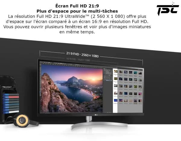 ECRAN MONITEUR LG 34 LED 34WL500 TRADE SOLUTIONS COMPANY