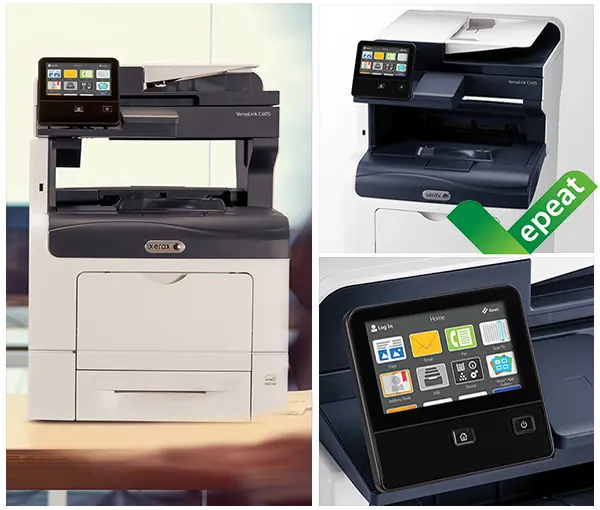 IMPRIMANTE A4 MULTIFONCTION XEROX LASER COULEUR / 35PPM / ETHERNET/ WIFI -  VERSALINK MF C400 - trade solutions company