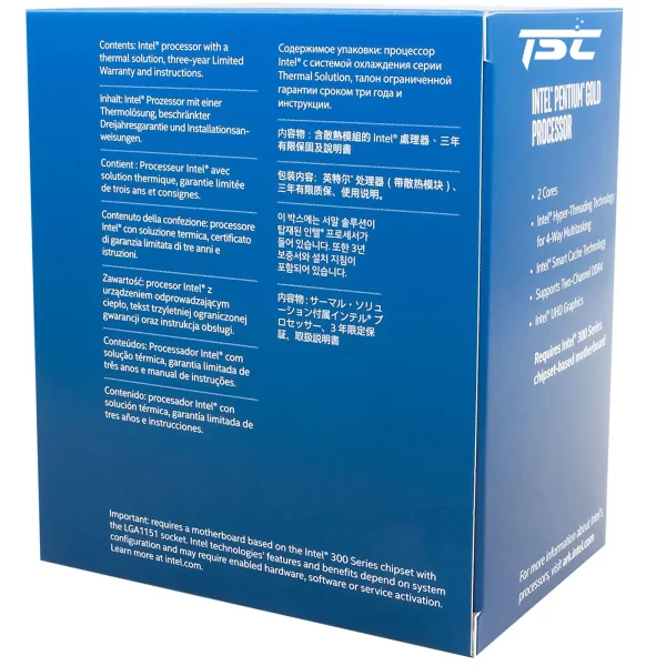 Processeur CPU DC G5400 GOLD TRADE SOOLUTIONS COMPANY